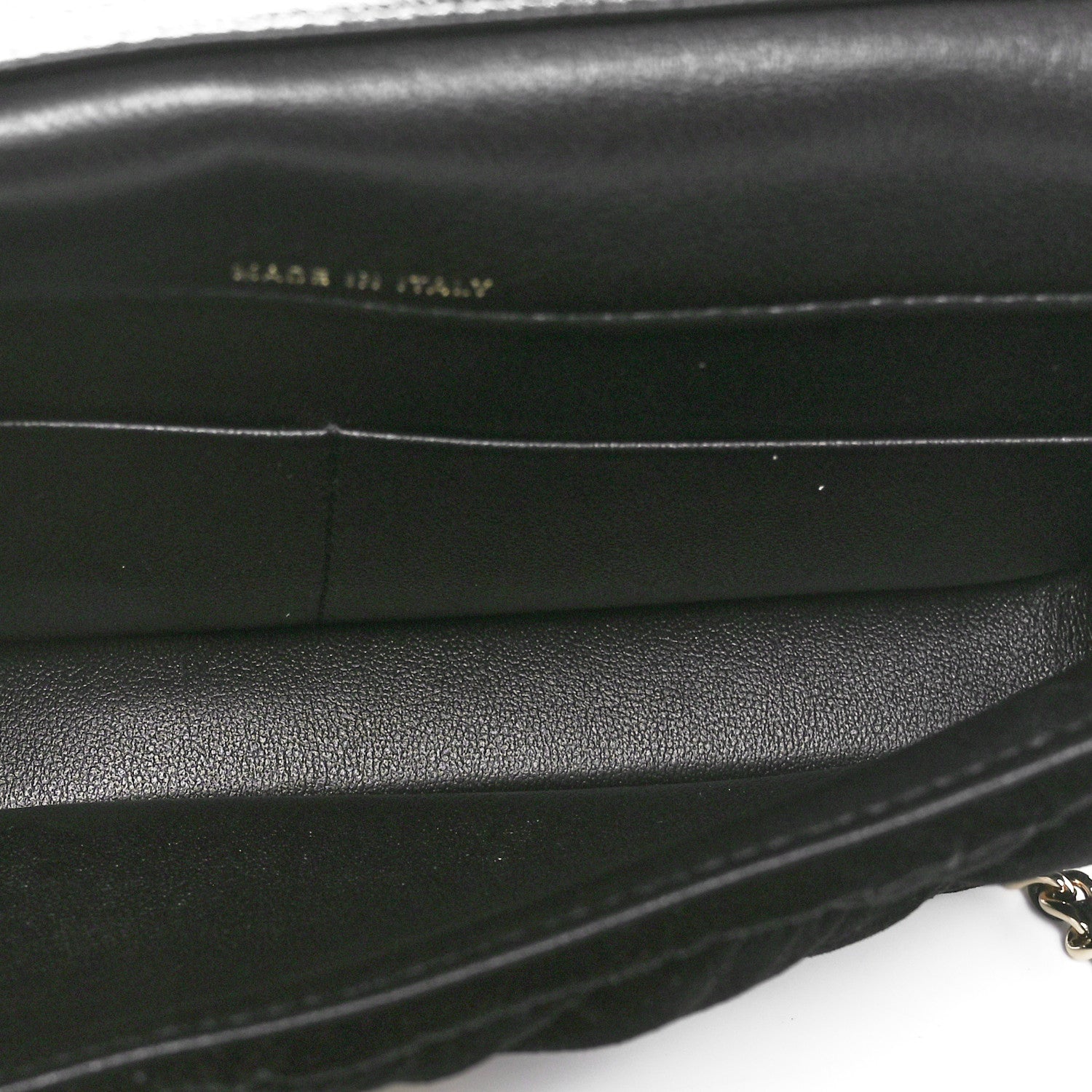 Chanel Velvet Diamanté Quilted Flap Clutch Black 5 of 12