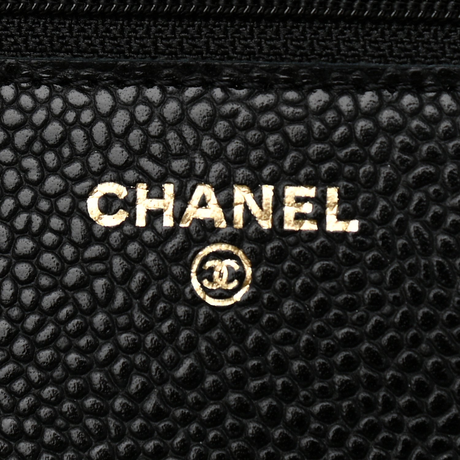Chanel Caviar Quilted Wallet On Chain WOC Black 6 of 12