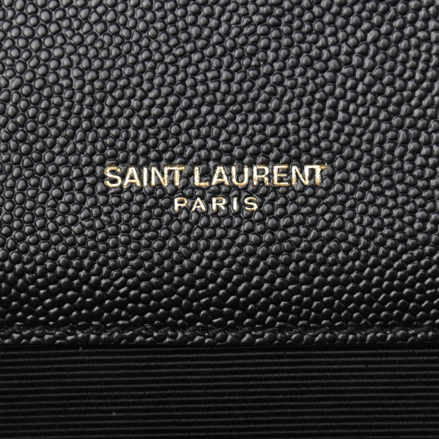 Grain De Poudre Textured Mixed Matelasse Triquilt Medium Monogram Satchel Black