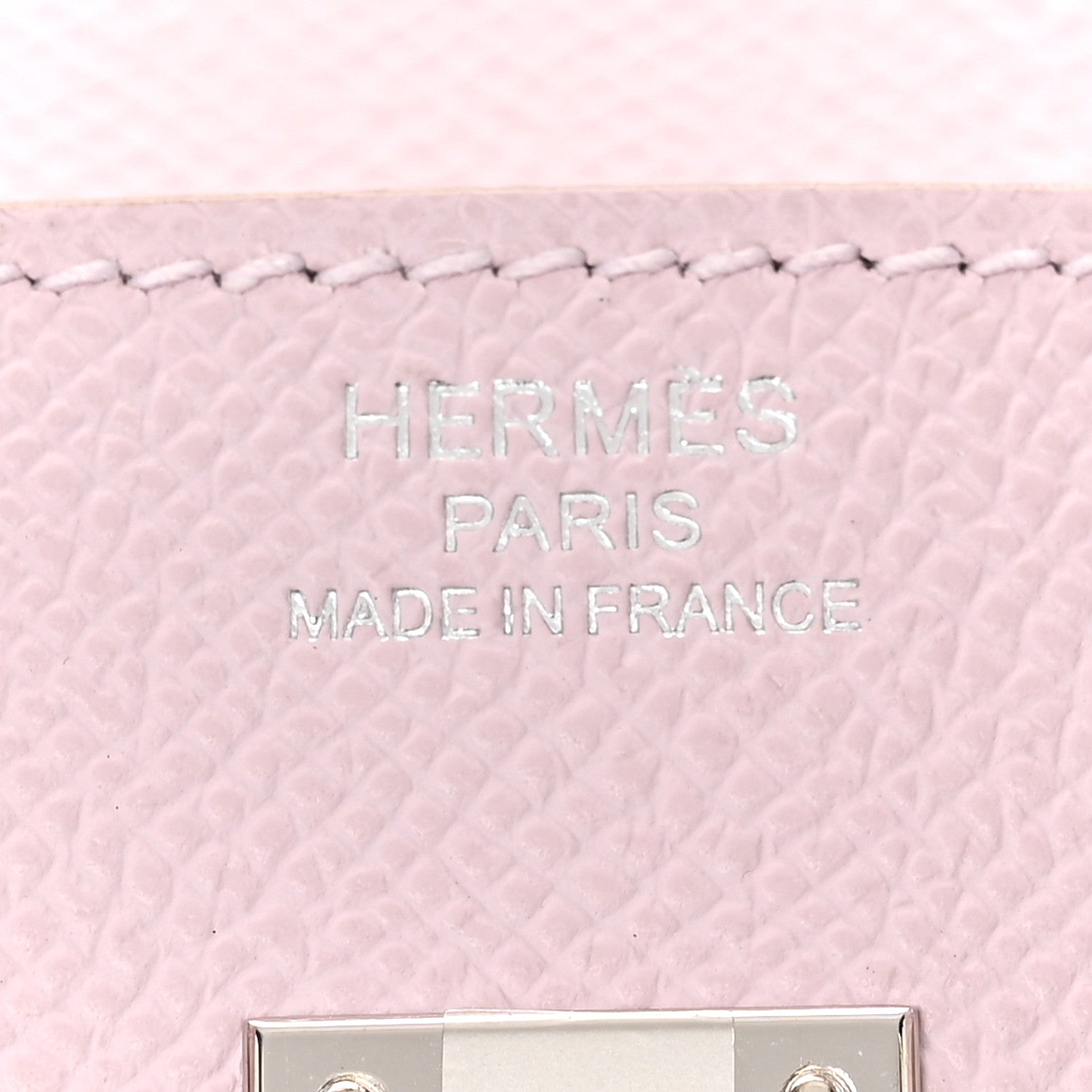 Hermes Epsom Birkin Sellier 25 Mauve Pale 6 of 11