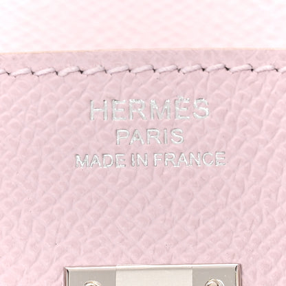 Hermes Epsom Birkin Sellier 25 Mauve Pale 6 of 11