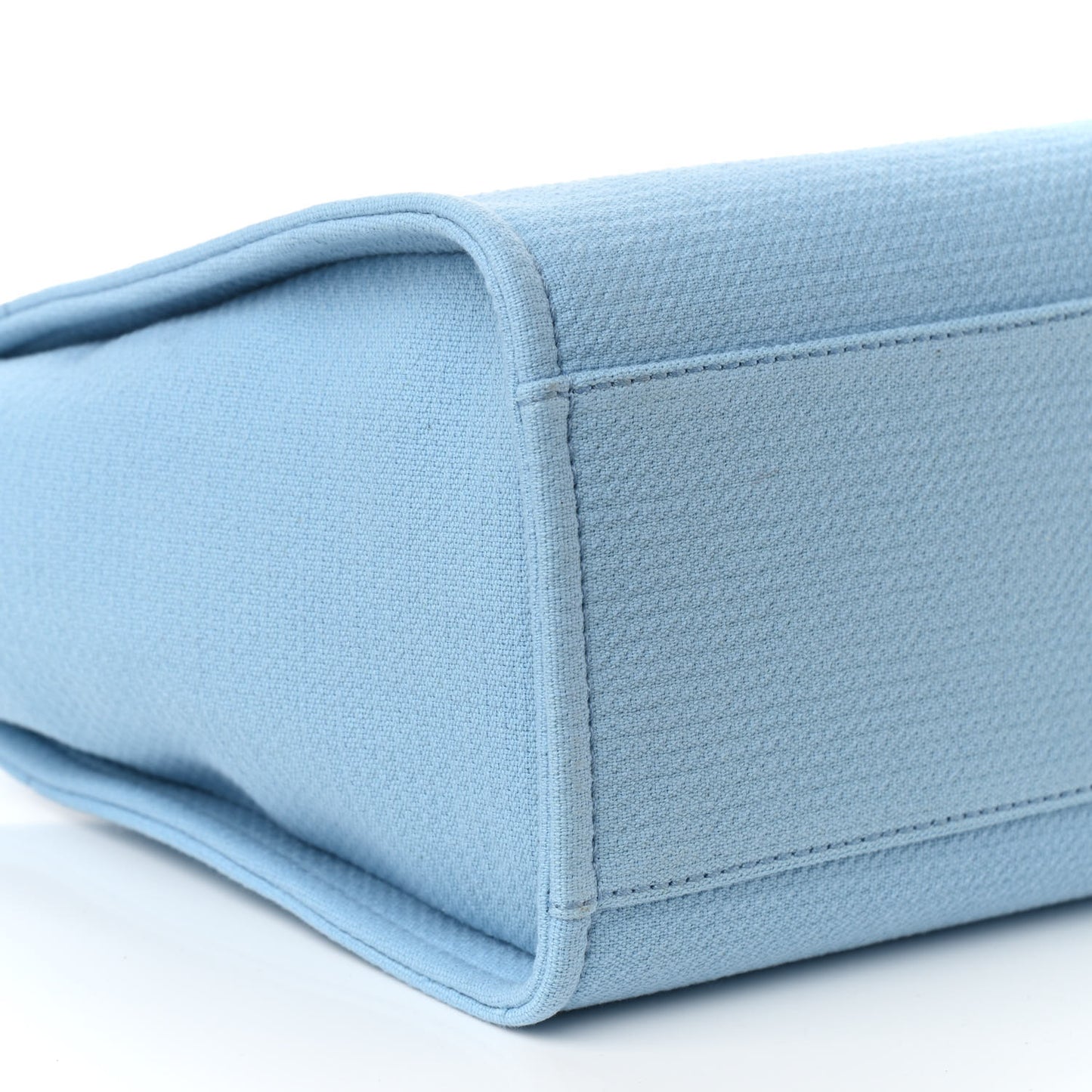 Mixed Fibers Small Deauville Tote Light Blue
