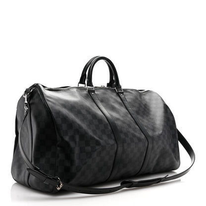 Louis Vuitton Damier Graphite Keepall Bandouliere 55 2 of 13