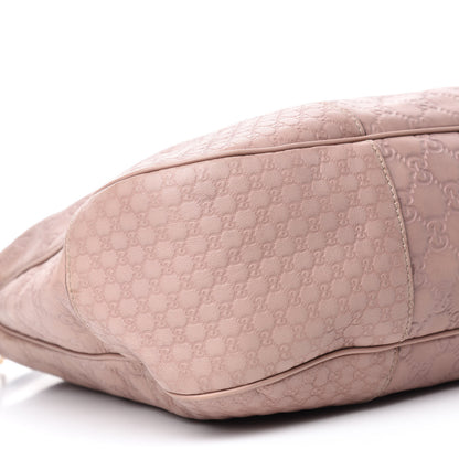 Gucci Guccissima Large Bree Hobo Soft Pink 6 of 12