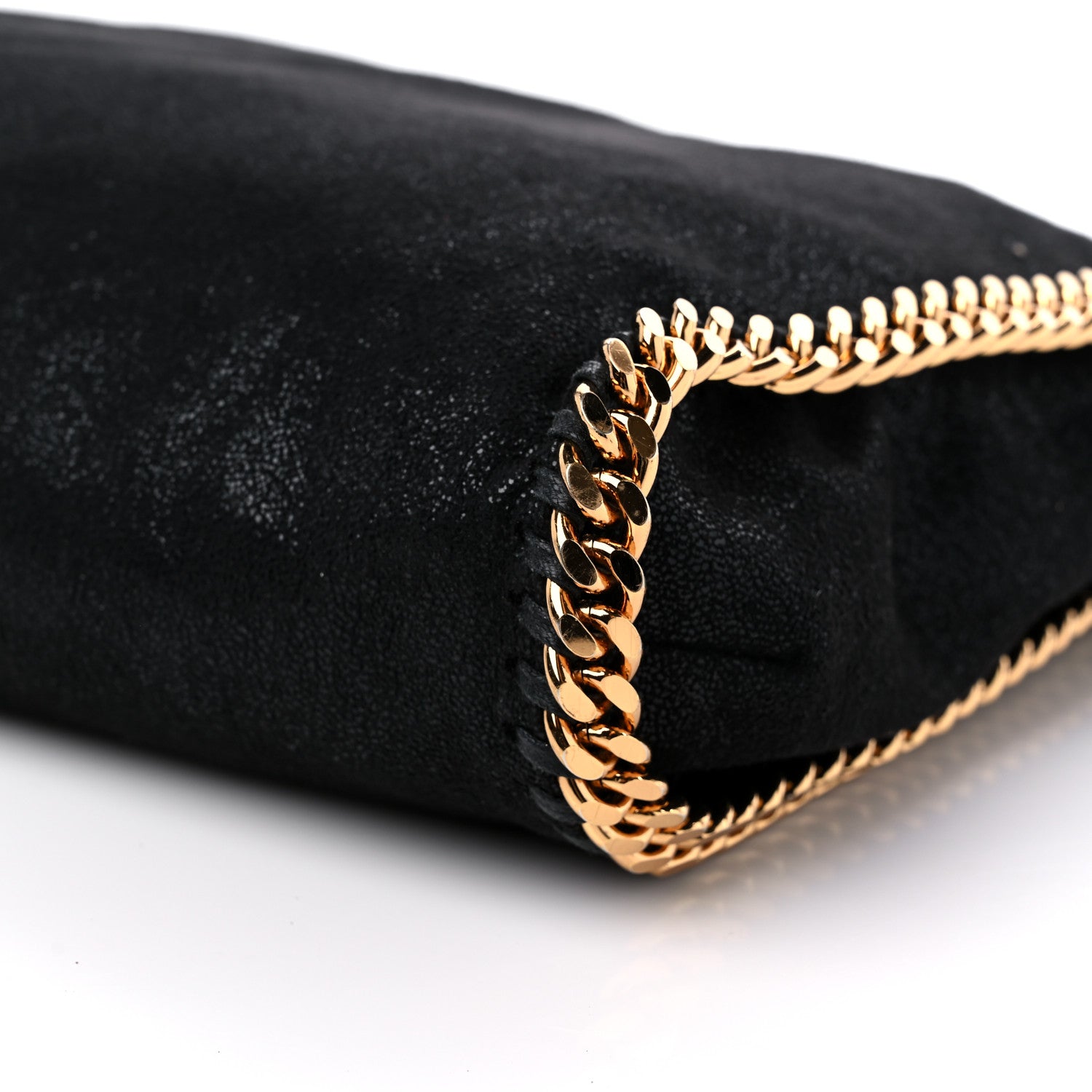 Stella McCartney Shaggy Deer Falabella Fold Over Tote Black 8 of 8