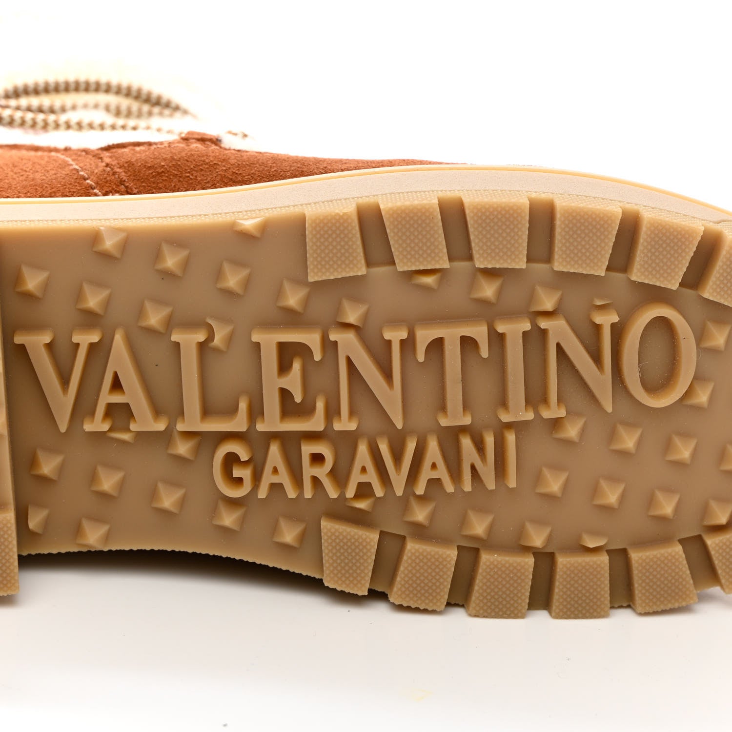 Valentino Garavani Suede Shearling Vlogo Trekkgirl 25/40mm Boots 39.5 Selleria 8 of 10
