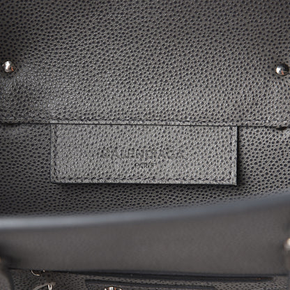 Balenciaga Grained Calfskin Papier Flap Tote Gris Pyrit 5 of 8