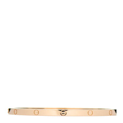Cartier 18K Yellow Gold Small LOVE Bracelet 17 3 of 5