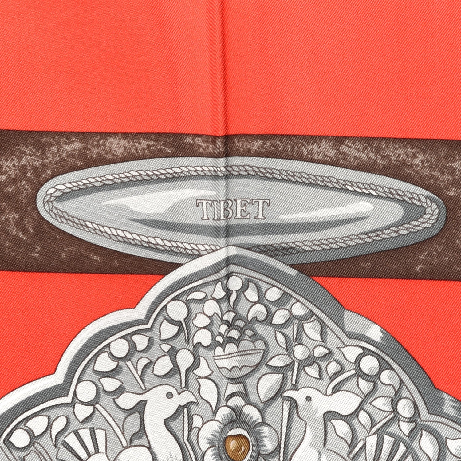 Hermes Silk Scarf 90 3 of 5