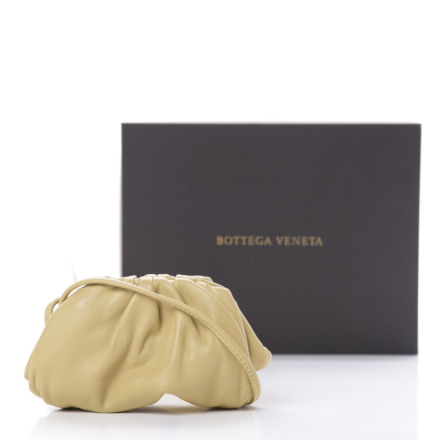 Butter Calfskin Coin Purse Tapioca