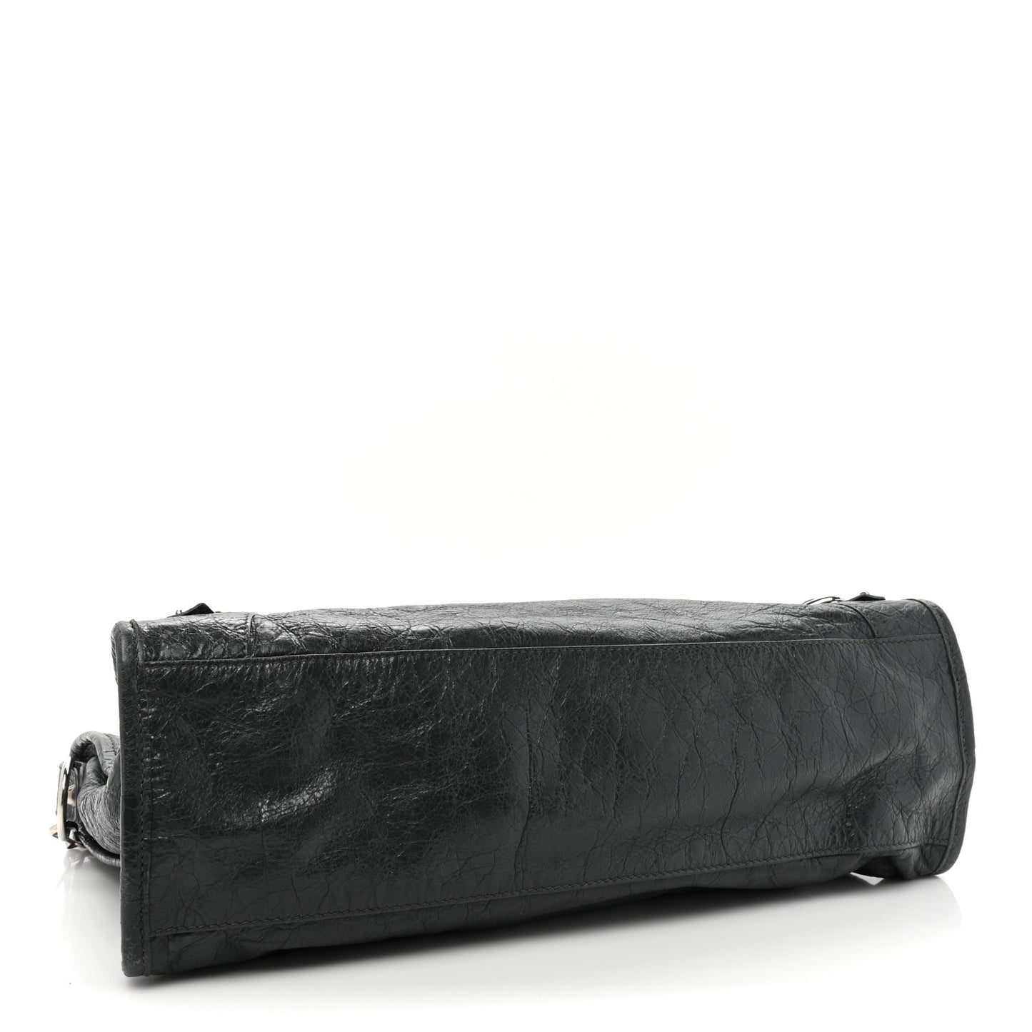 Agneau Classic Silver Hardware City Gris Fossile Anthracite
