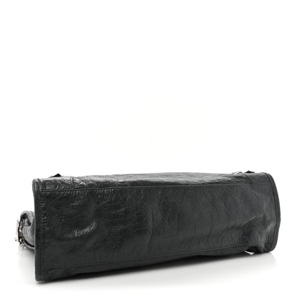 Balenciaga Agneau Classic Silver Hardware City Gris Fossile Anthracite 4 of 15