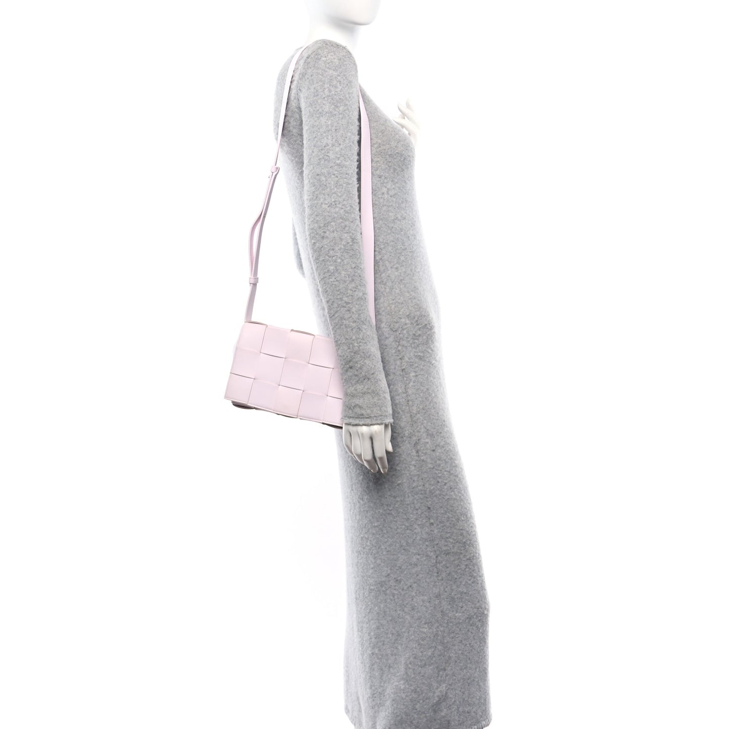 Lambskin Maxi Intrecciato Cassette Crossbody Bag Bliss Washed