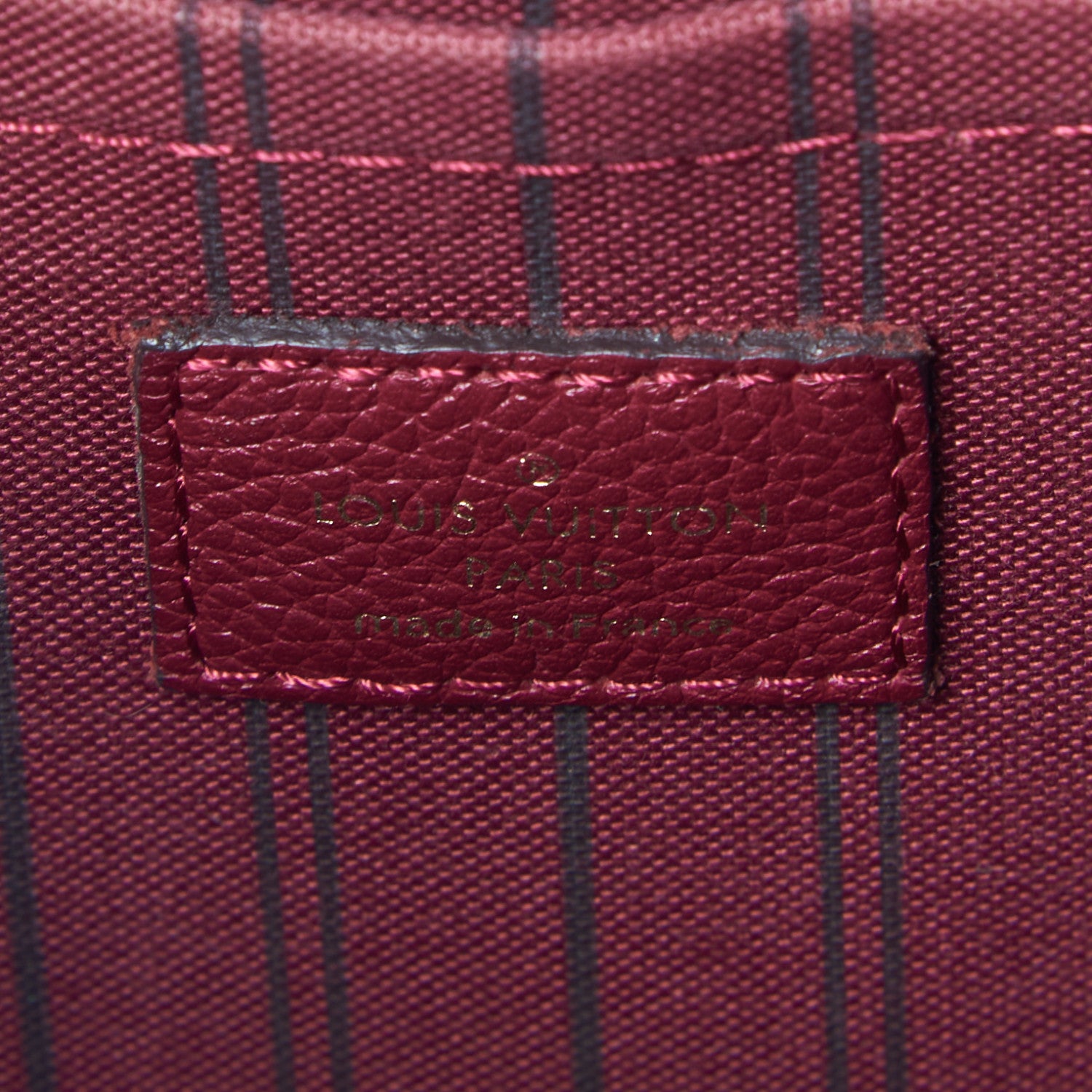 Louis Vuitton Empreinte Mazarine MM Raisin 8 of 8