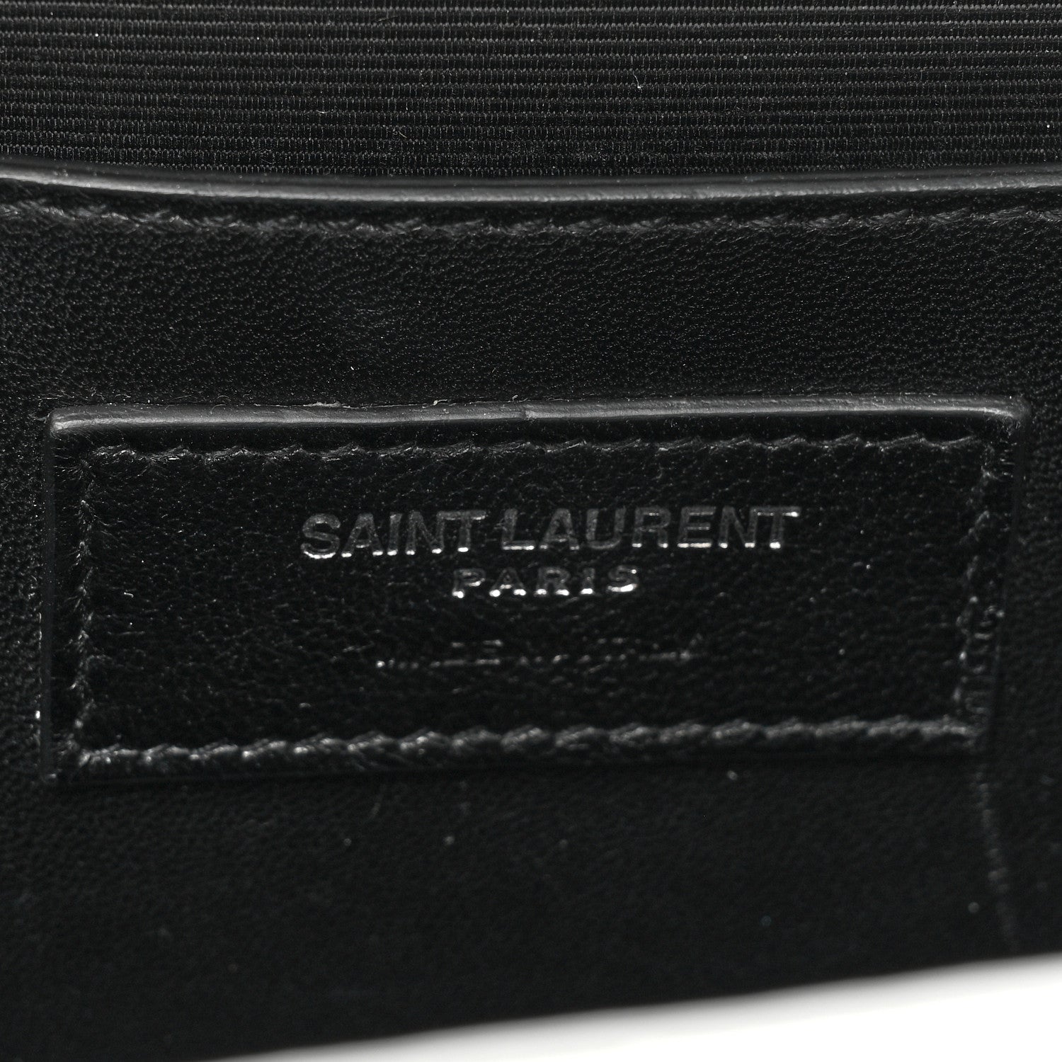 Saint Laurent Grain De Poudre Textured Mixed Matelasse Medium Triquilt Monogram Satchel White 6 of 20