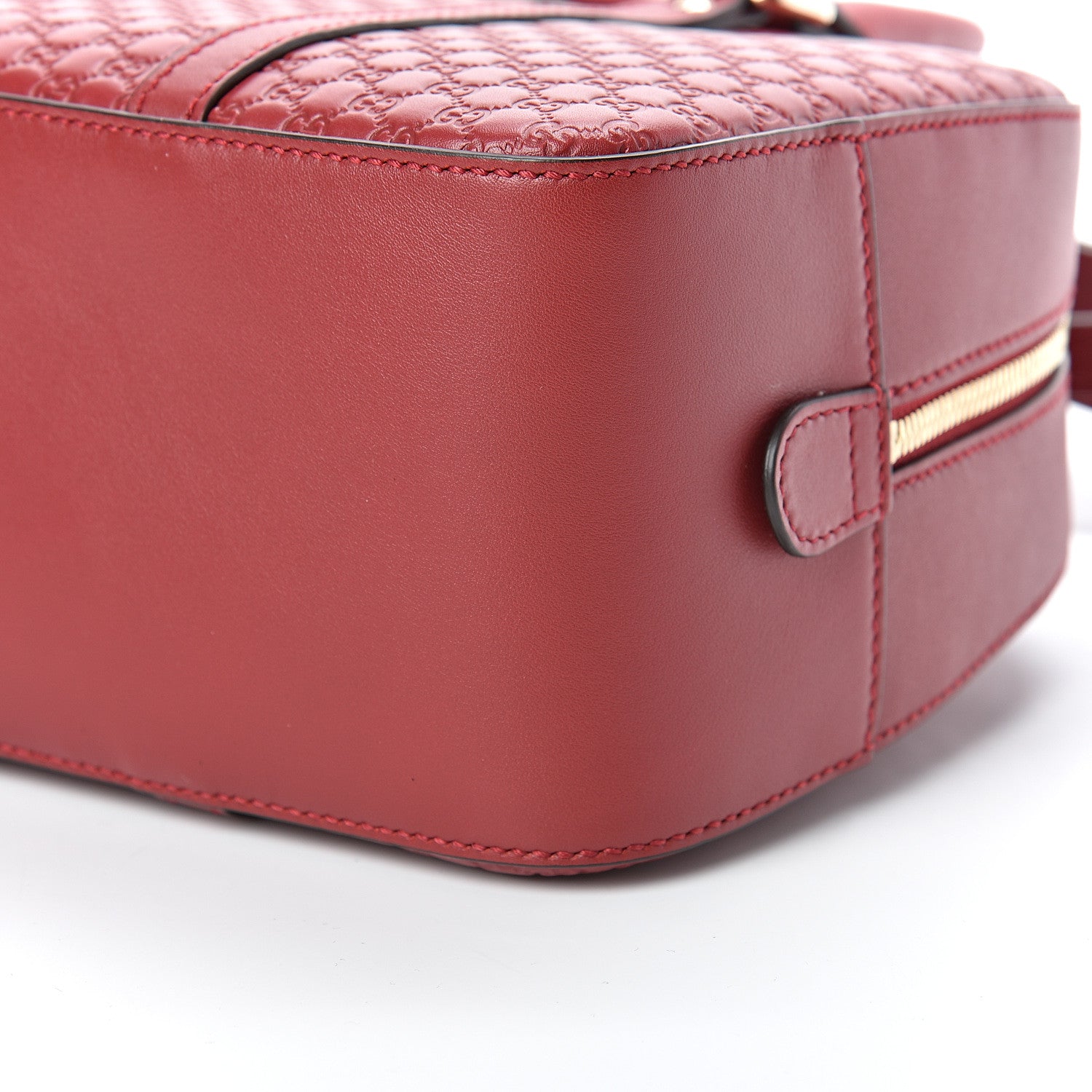 Gucci Soft Microguccissima Medium Crossbody Bag Rosso 10 of 10