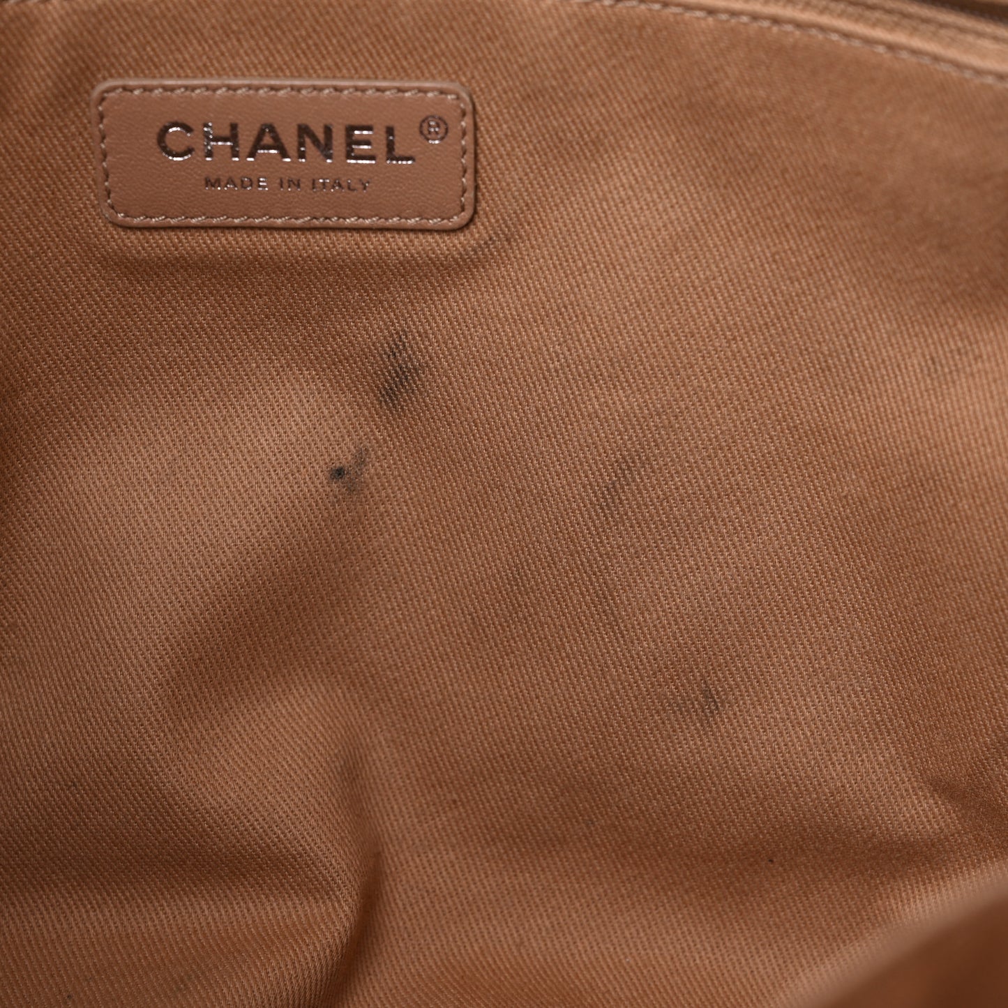 Canvas Small Deauville Tote Beige