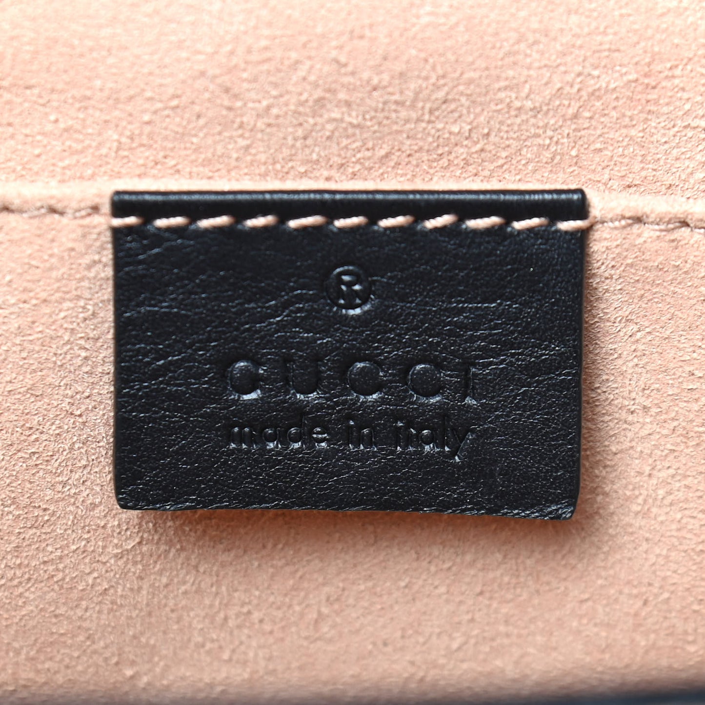 GG Supreme Monogram Bees Small Padlock Shoulder Bag Black