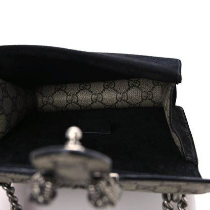 Gucci GG Supreme Monogram Mini Dionysus Shoulder Bag Black 5 of 12