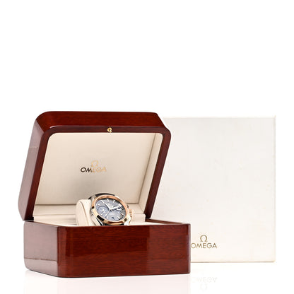 Omega Stainless Steel 18K Red Gold Alligator 43mm Seamaster Aqua Terra 150m Co-Axial GMT Chronograph Automatic Watch 231.23.43.52.06.001 5 of 5