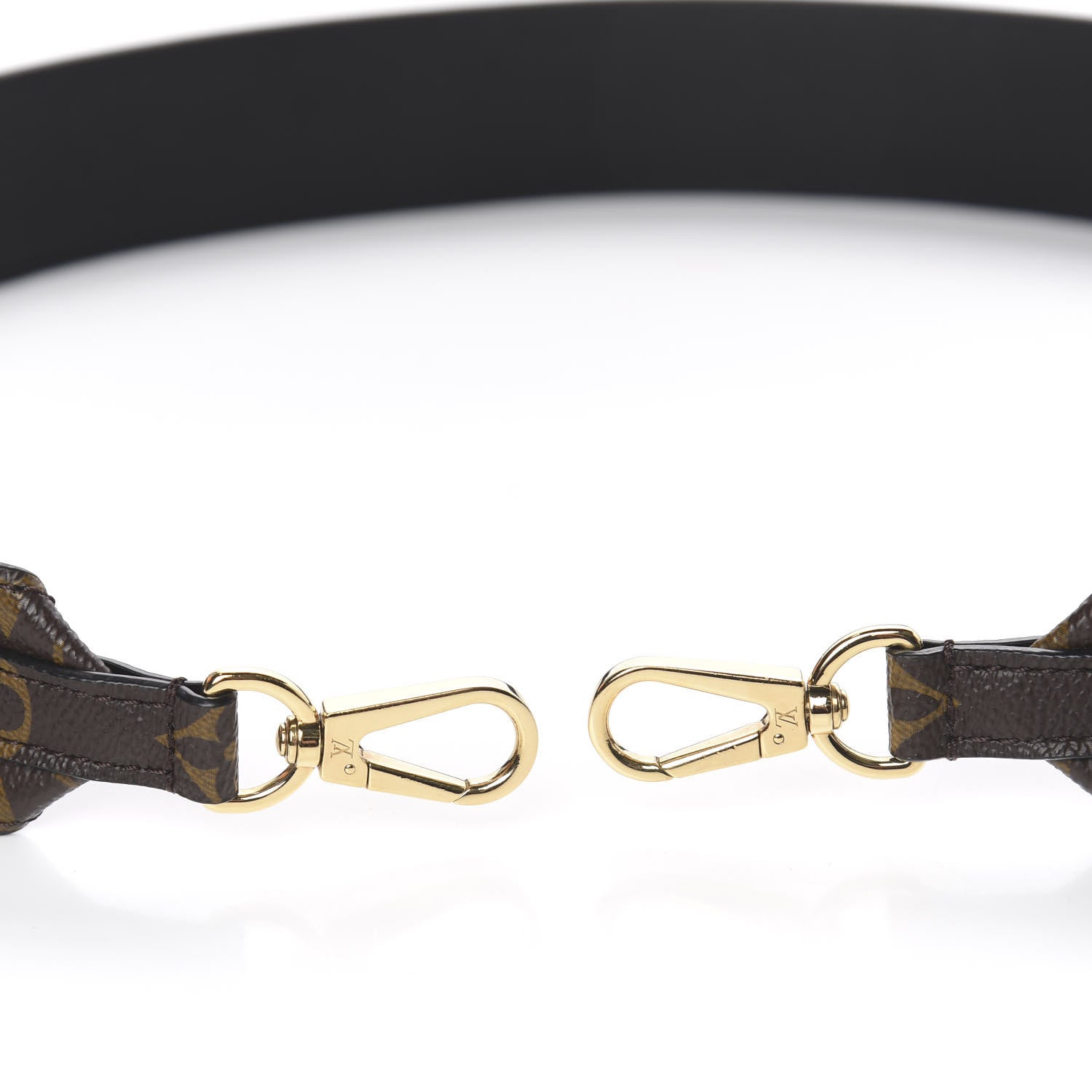 Louis Vuitton Monogram Bandouliere Shoulder Strap Black 3 of 6