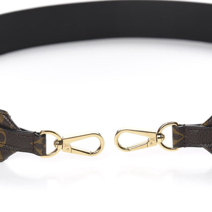 Louis Vuitton Monogram Bandouliere Shoulder Strap Black 3 of 6