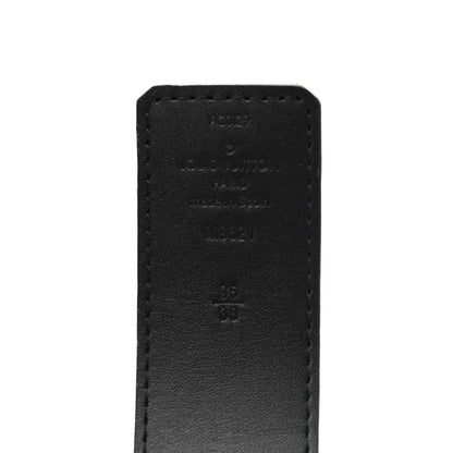 Louis Vuitton Calfskin Monogram 40mm LV Initiales Reversible Belt 95 38 Black 3 of 6