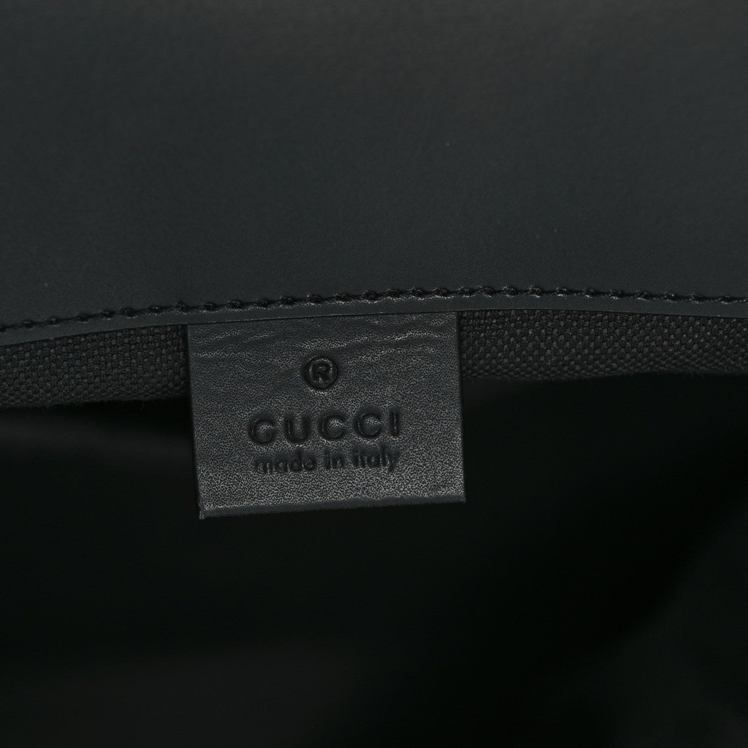 Gucci Soft GG Supreme Monogram Calfskin Web Double Buckle Backpack Black 6 of 11