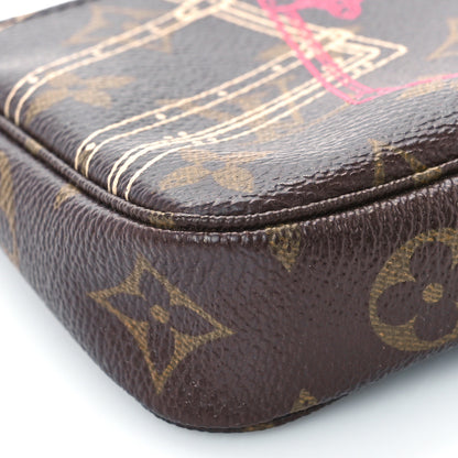 Louis Vuitton Monogram 2014 Christmas Animation Mini Pochette Accessories 8 of 10