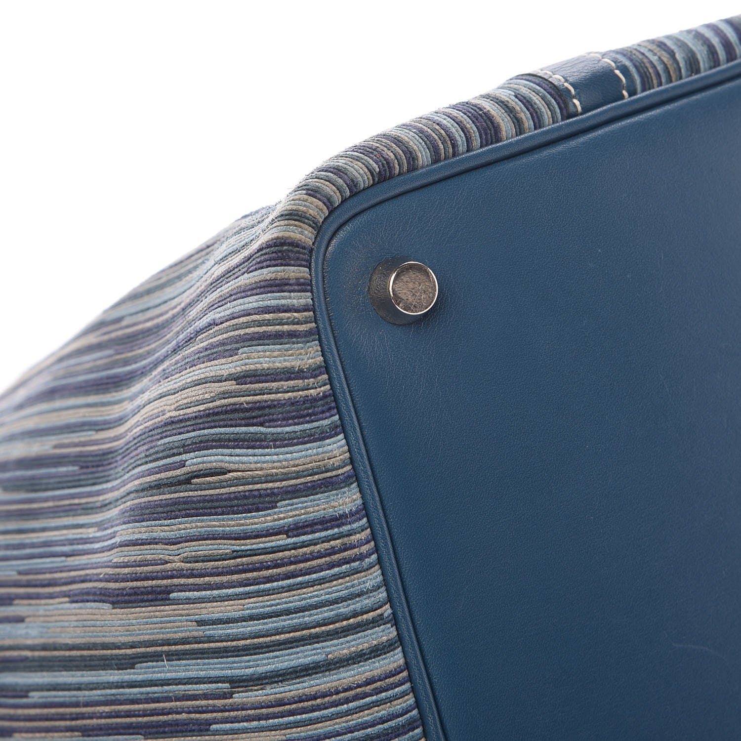 Hermes Box Vibrato Picotin PM Bleu Thalassa 11 of 12
