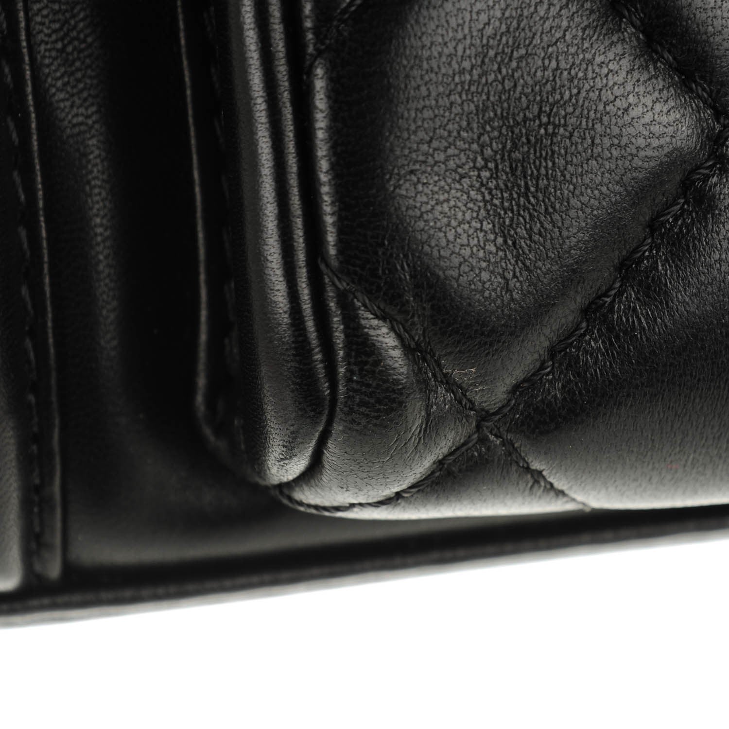 Chanel Lambskin Quilted Large Geometric Flap Black 10 of 10