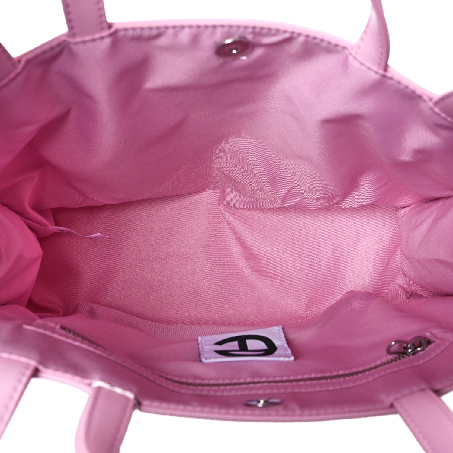 Telfar Vegan Leather Medium Shopping Bag Bubblegum 5 of 9