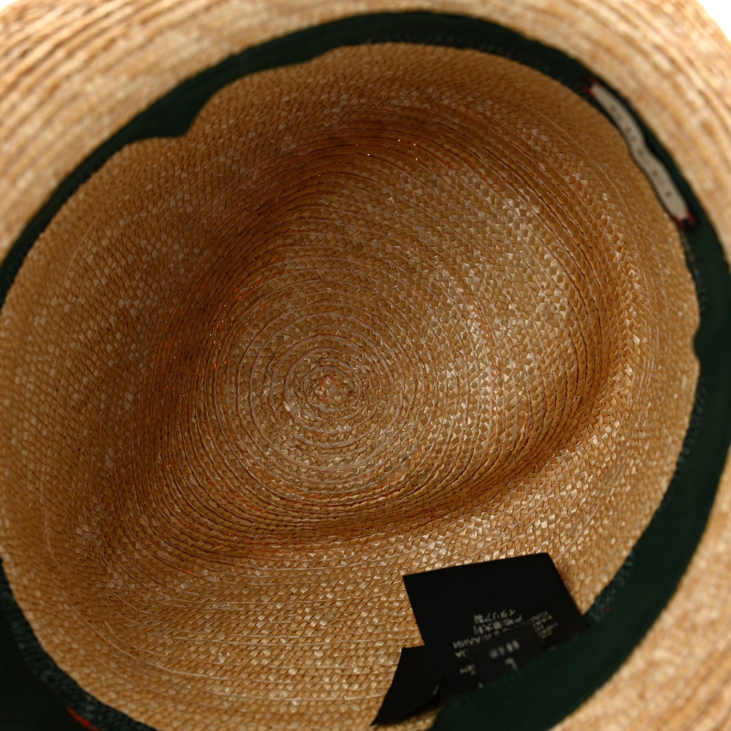 Abaca Straw Web Fedora Hat L
