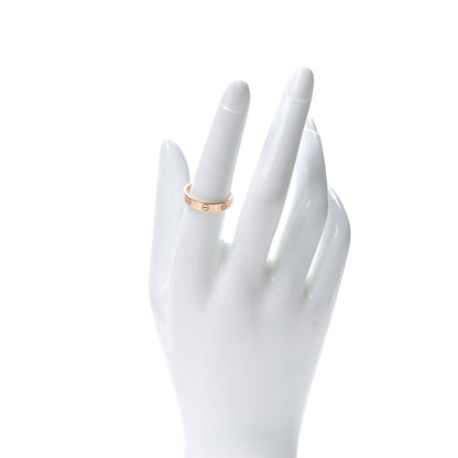 Cartier 18K Pink Gold 3.5mm LOVE Wedding Band Ring 55 7.25 2 of 6