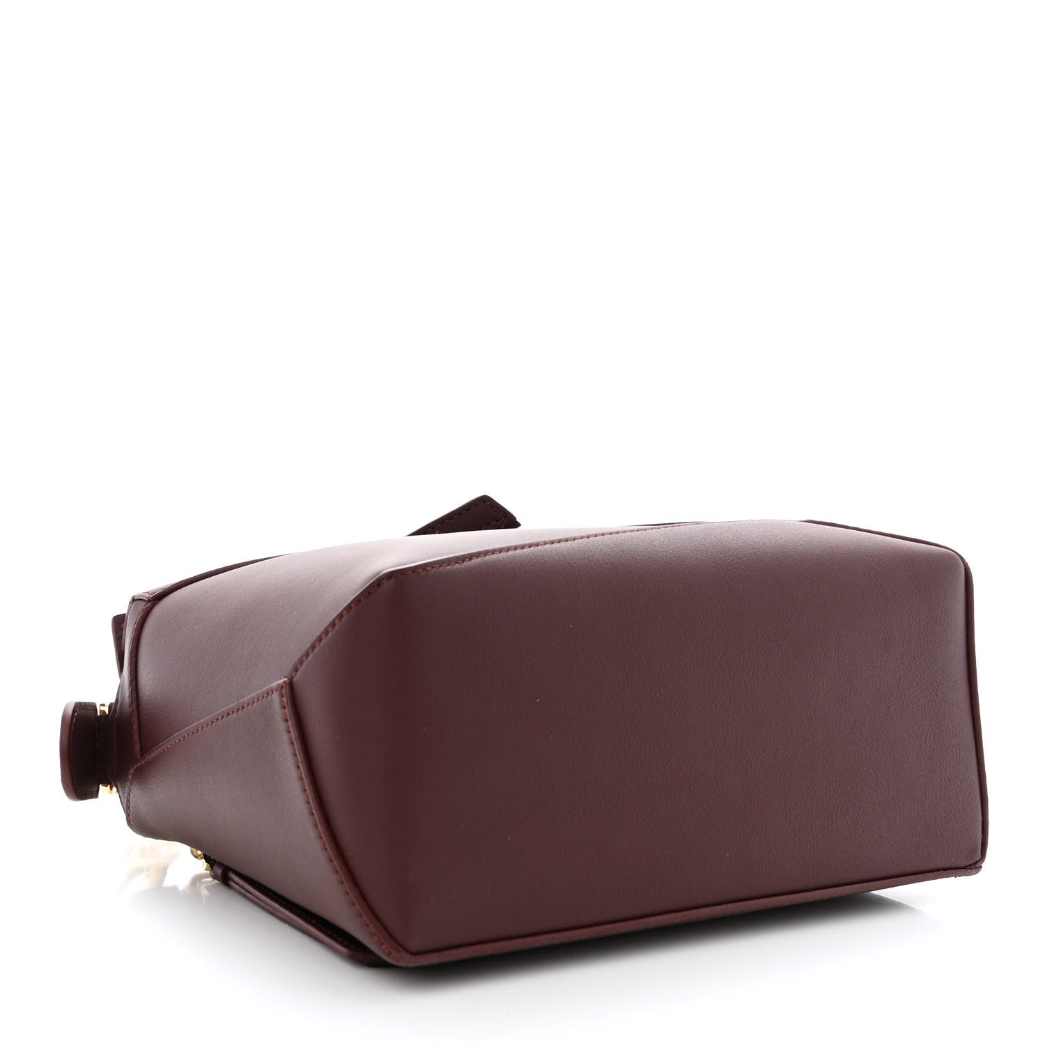 Loewe Soft Grained Calfskin Small Puzzle Edge Bag Dark Burgundy 4 of 10