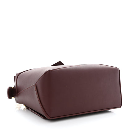 Loewe Soft Grained Calfskin Small Puzzle Edge Bag Dark Burgundy 4 of 10