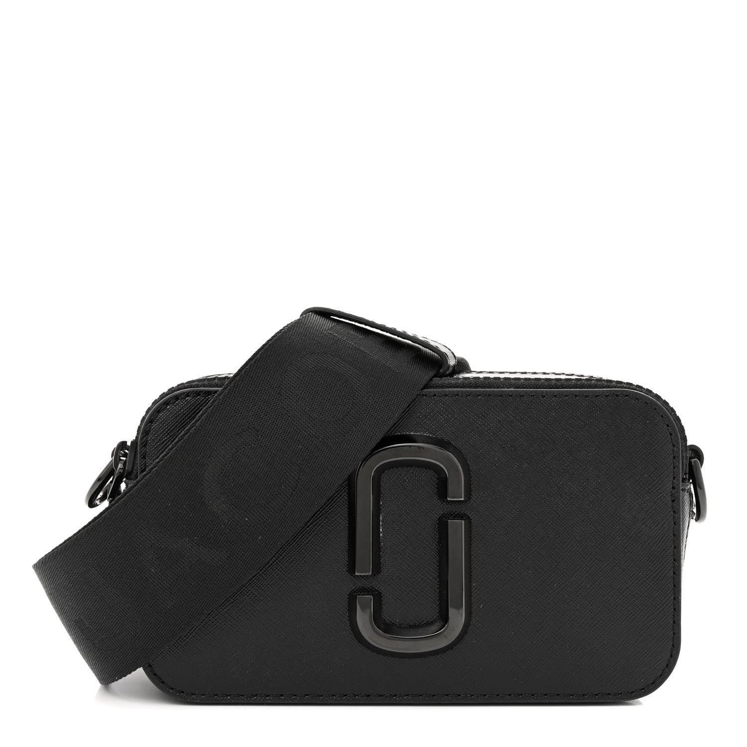 Marc Jacobs Saffiano Snapshot Camera Bag Black 1 of 12