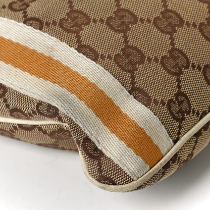 Gucci Monogram Web Jolicoeur Charms Messenger White 10 of 12