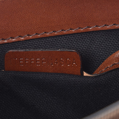 Burberry House Check Bridle Calfskin Small Abbott Crossbody Bag Tan 8 of 13