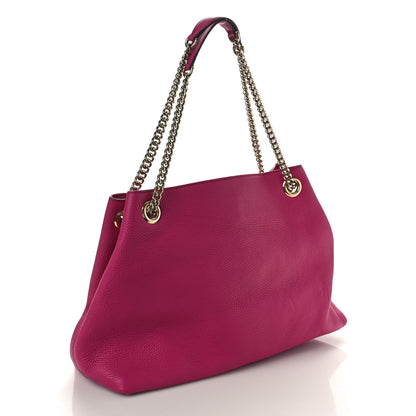 Gucci Cellarius Calfskin Medium Soho Chain Shoulder Bag Bright Bouganville 2 of 10