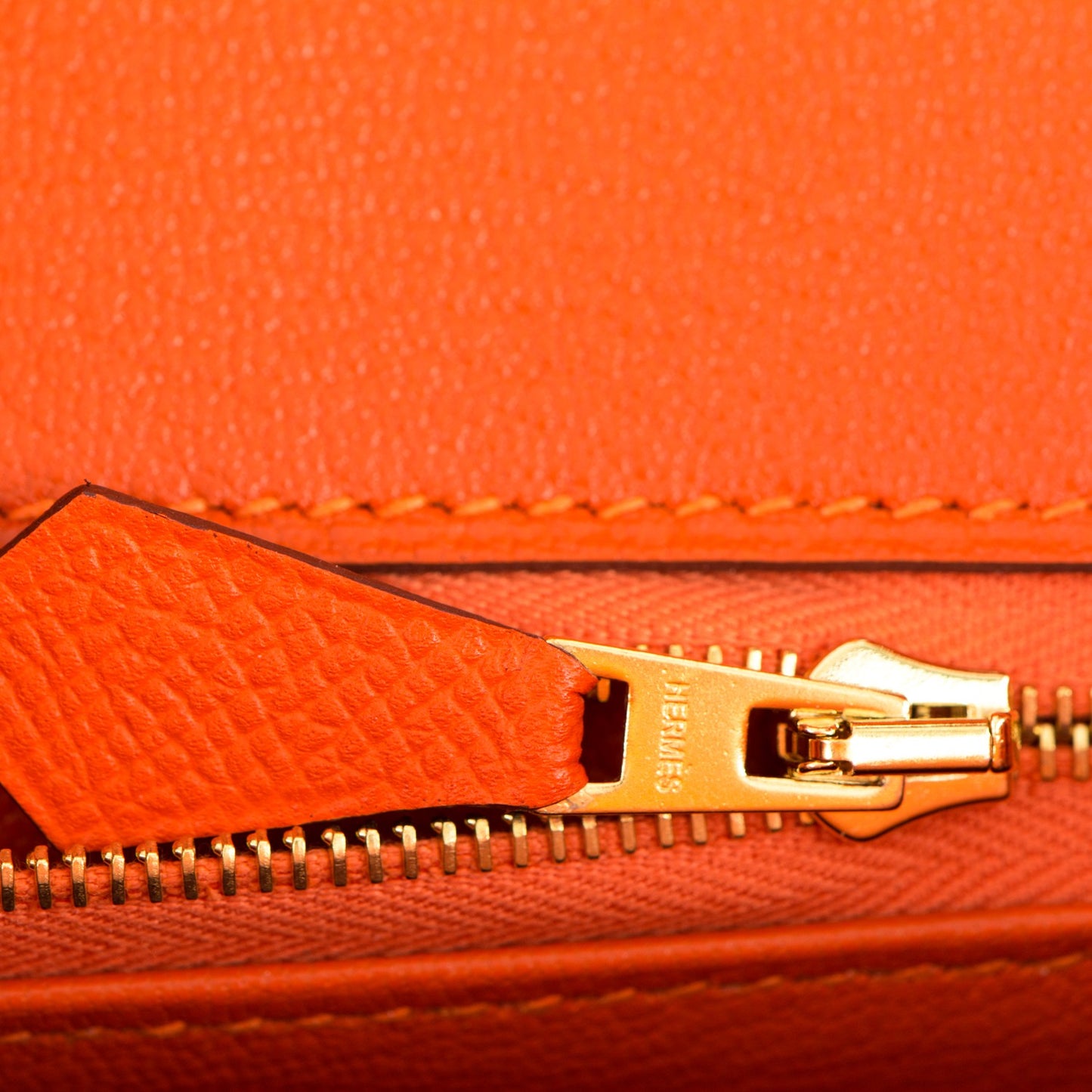 Epsom Birkin 30 Orange