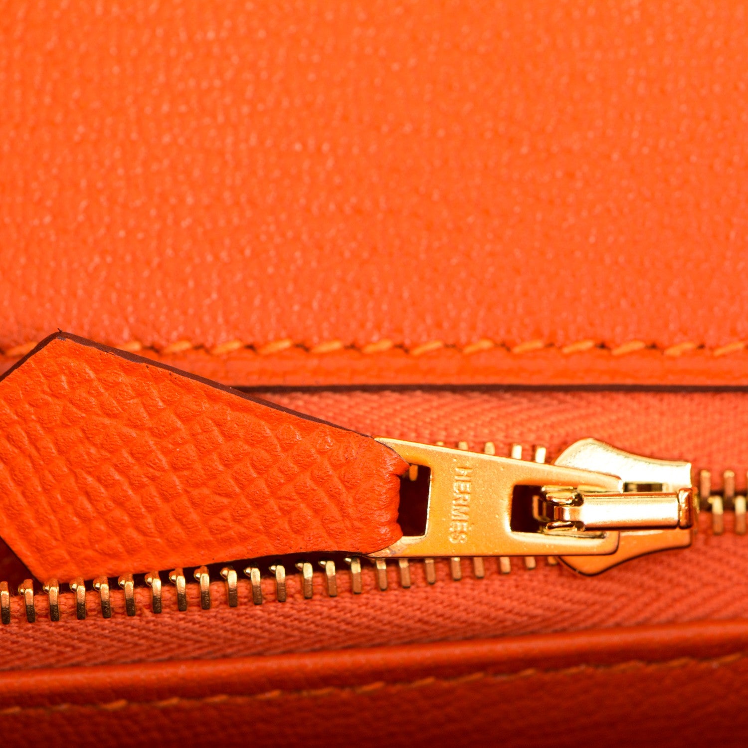Hermes Epsom Birkin 30 Orange 21 of 24