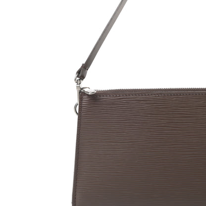 Louis Vuitton Epi Pochette Accessories 24 Moka 8 of 10