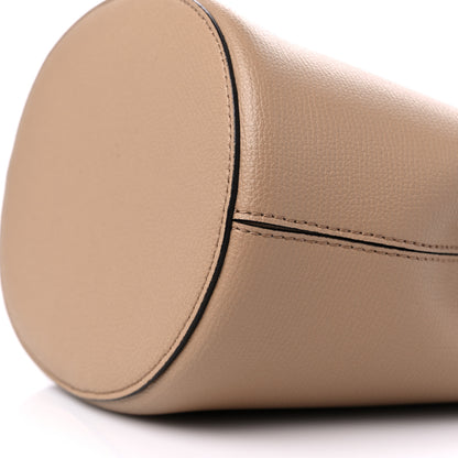 Burberry Haymarket Check Colours Small Lorne Bucket Crossbody Beige 8 of 9