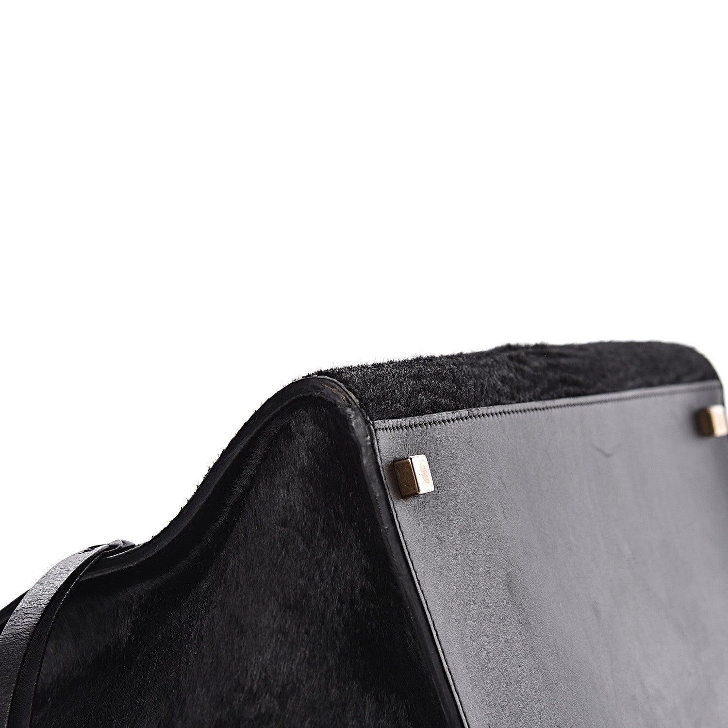 Celine Astrakhan Pony Hair Medium Phantom Luggage Black 19 of 23