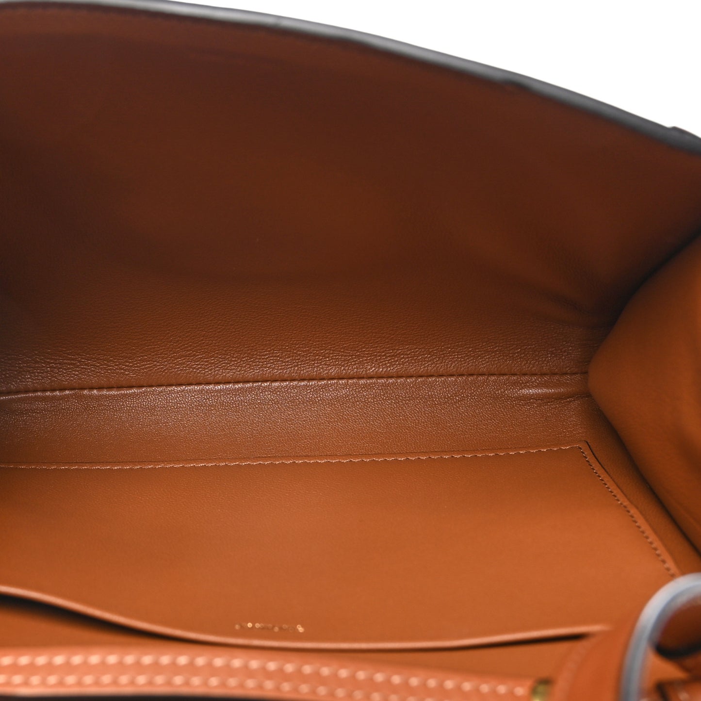 Natural Calfskin Triomphe Strap Bag Tan