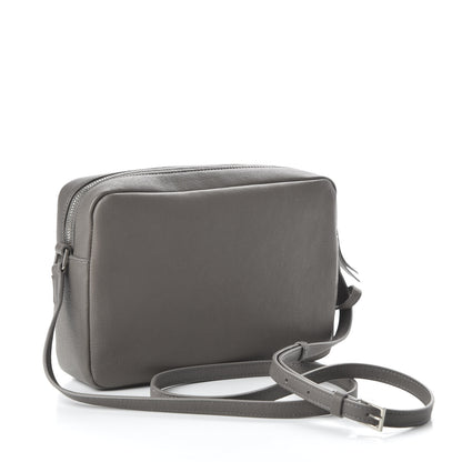 Saint Laurent Lambskin Monogram Small Lou Camera Bag Asphalt 3 of 9