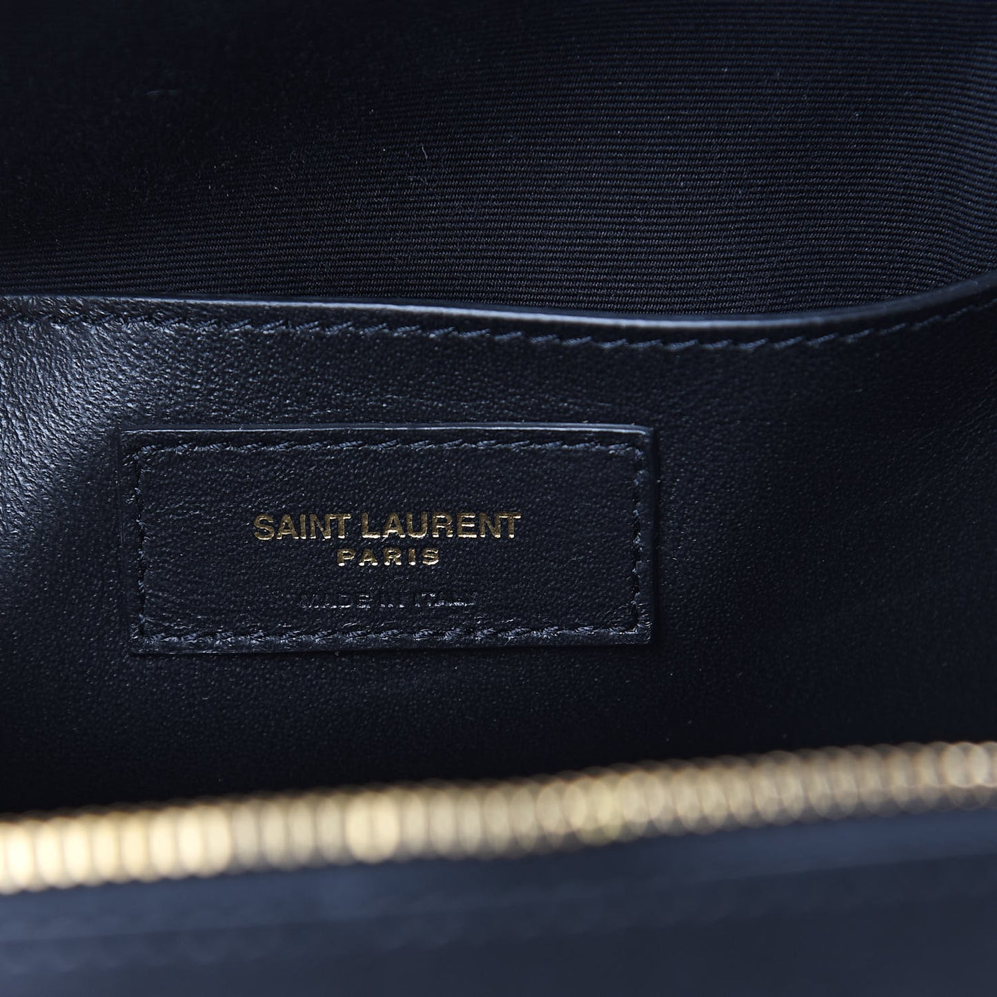 Lambskin Matelasse Monogram Vicky Camera Bag Black