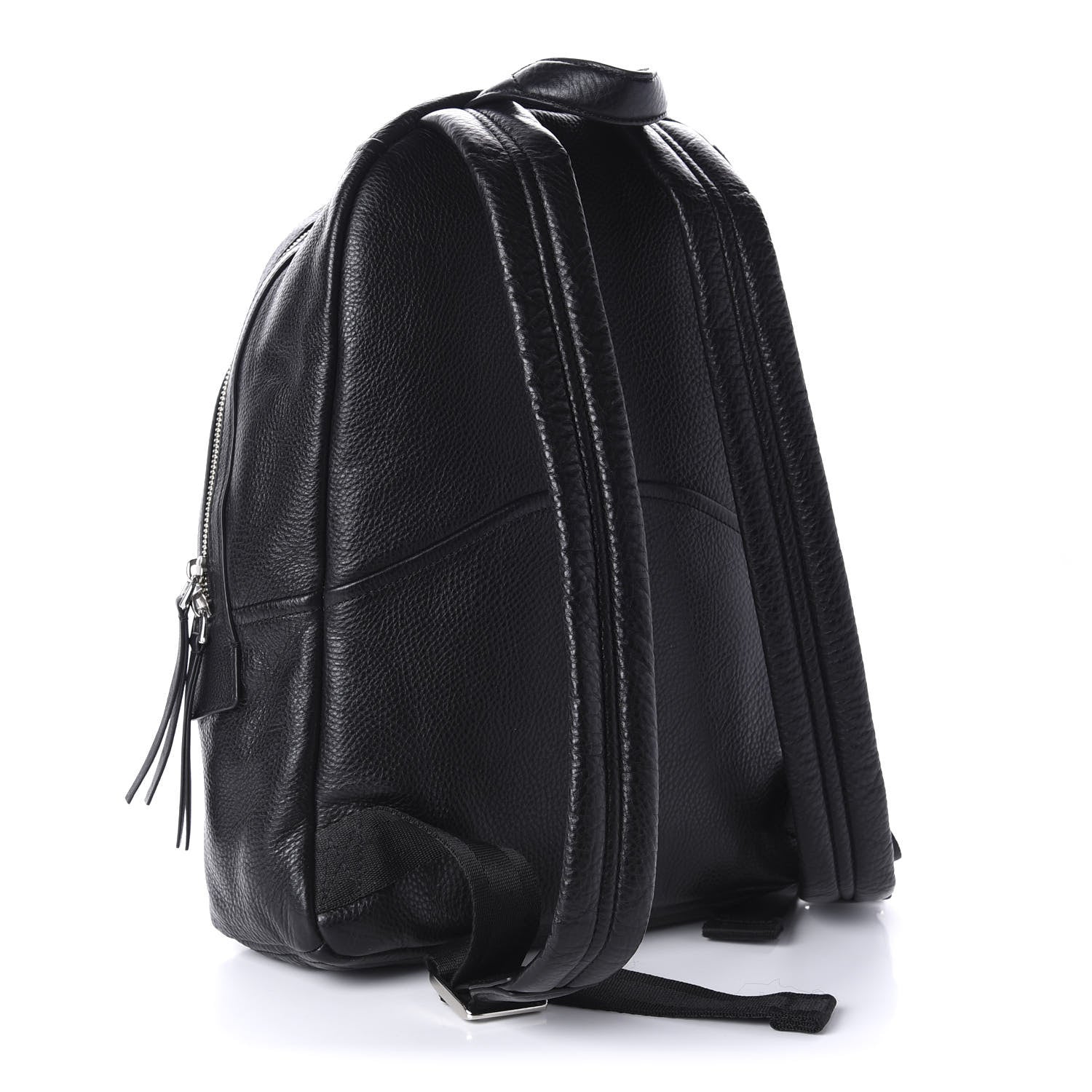 Marc Jacobs Pebbled Calfskin Biker Backpack Black 2 of 8