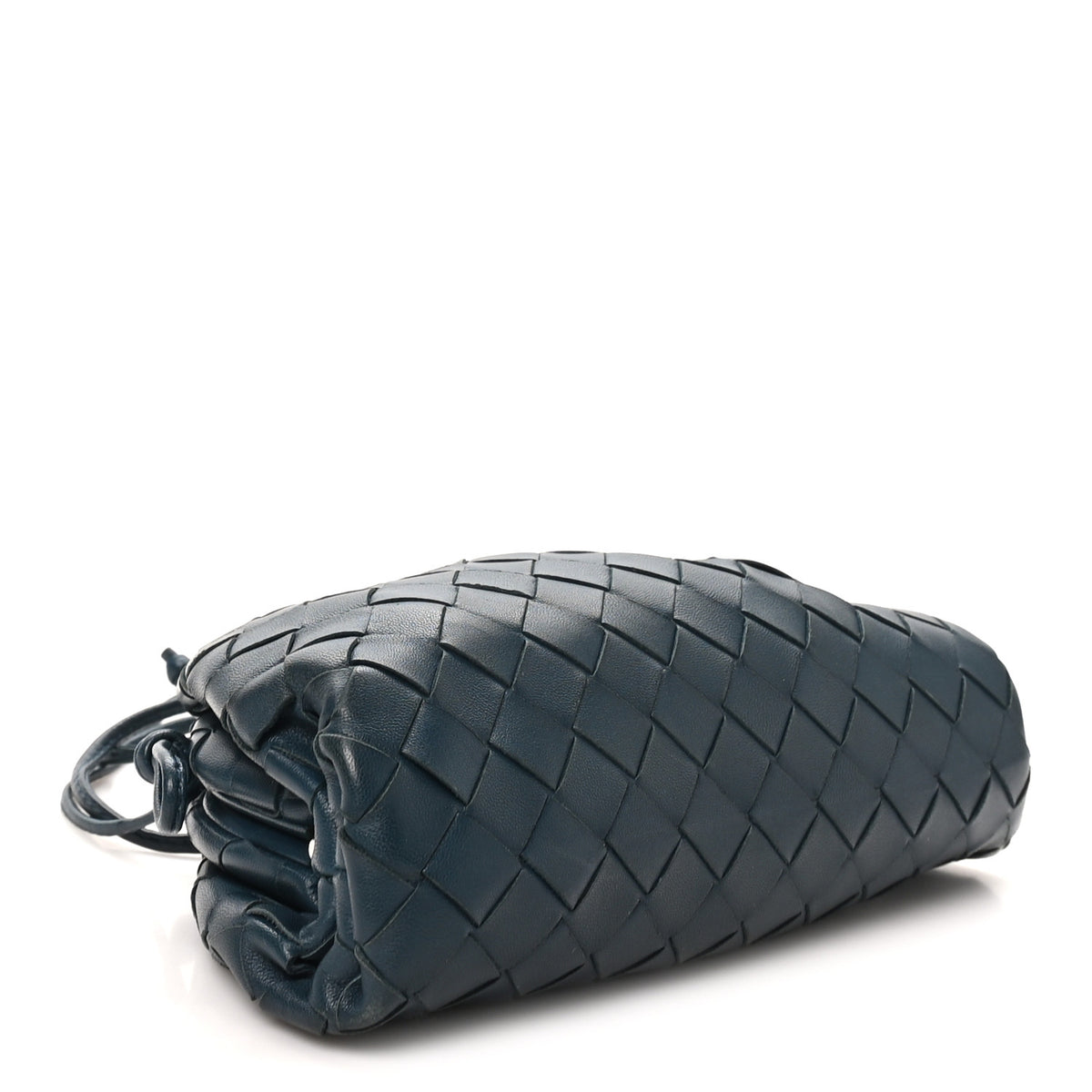 Nappa Intrecciato The Mini Pouch Deep Blue